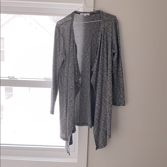 cleo Sweaters - OS Cleo Brand Grey Sweater Cardigan